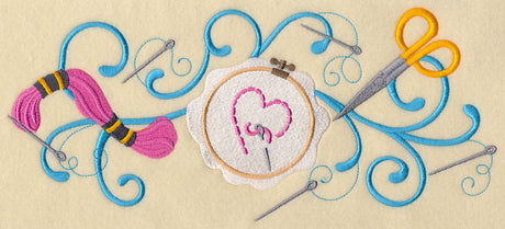 Stitching Love Border