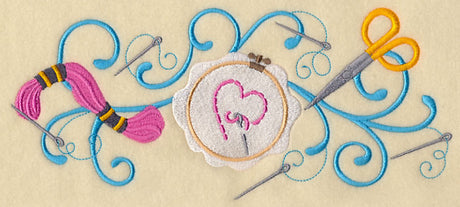 Stitching Love Border