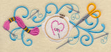 Stitching Love Border