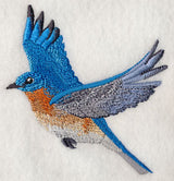 Eastern Bluebird in Flight
