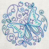 Blue Harmony Butterfly 1 (Vintage)