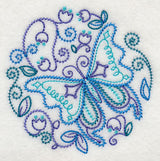 Blue Harmony Butterfly 1 (Vintage)