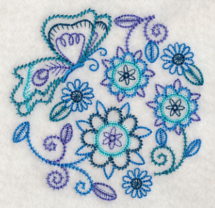 Blue Harmony Butterfly 3 (Vintage)