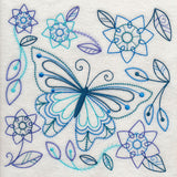 Blue Harmony Butterfly 5 (Vintage)