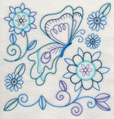 Blue Harmony Butterfly 6 (Vintage)