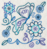 Blue Harmony Butterfly 6 (Vintage)