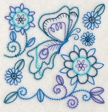 Blue Harmony Butterfly 6 (Vintage)