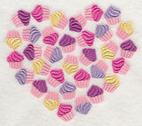 Cupcake Silhouette Heart