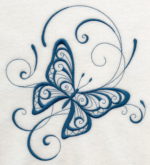 Inky Butterfly Delight