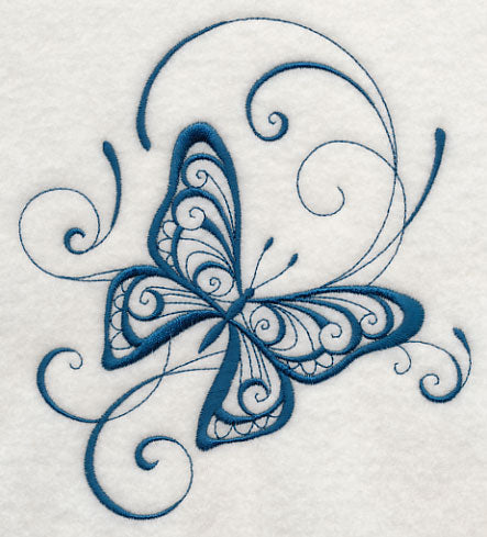 Inky Butterfly Delight