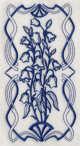 Art Nouveau Bellflower (Bluework)