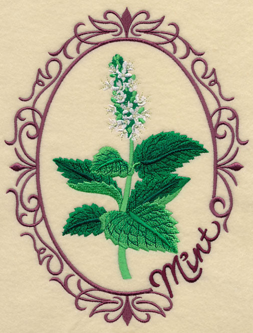 Herb Cameo - Mint