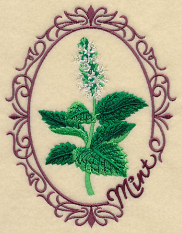 Herb Cameo - Mint