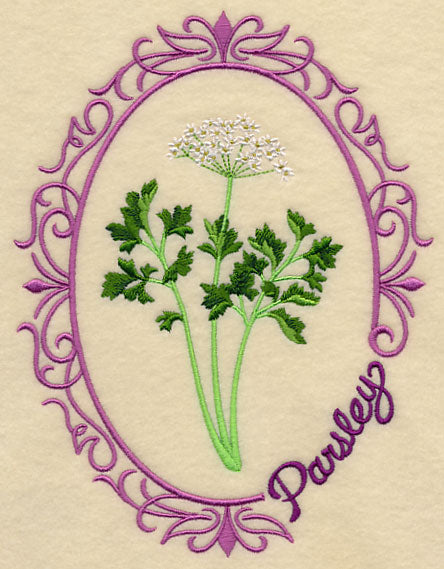 Herb Cameo - Parsley