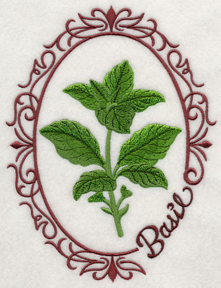 Herb Cameo - Basil