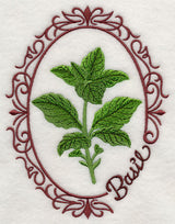Herb Cameo - Basil