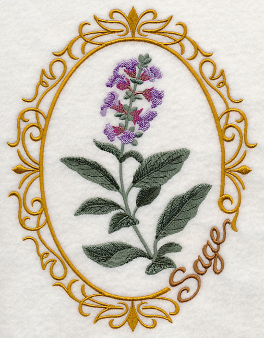 Herb Cameo - Sage
