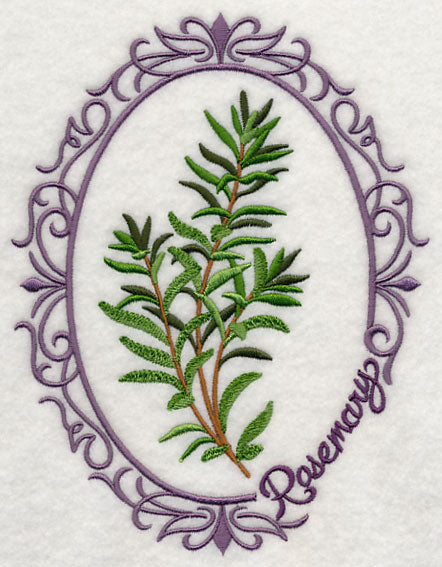 Herb Cameo - Rosemary