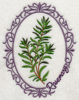 Herb Cameo - Rosemary