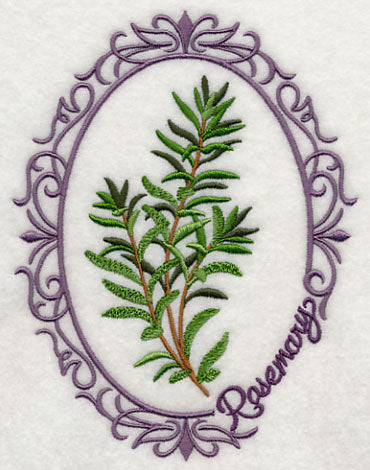 Herb Cameo - Rosemary