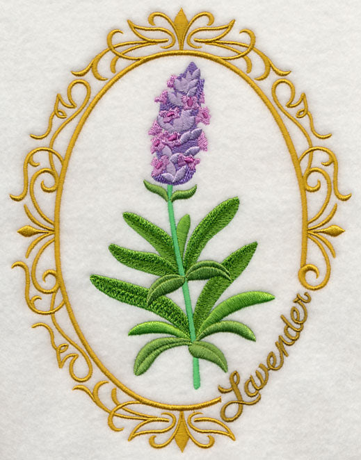 Herb Cameo - Lavender