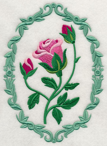 Flower Cameo - Roses