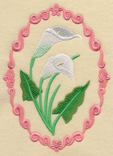 Flower Cameo - Calla Lilies