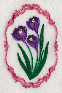 Flower Cameo - Crocuses
