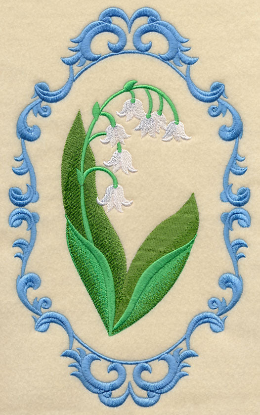 Flower Cameo - Lily of the Valley