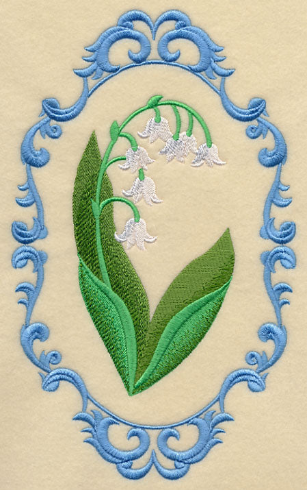 Flower Cameo - Lily of the Valley