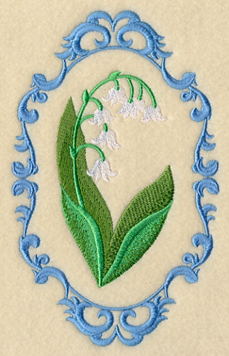 Flower Cameo - Lily of the Valley
