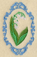Flower Cameo - Lily of the Valley