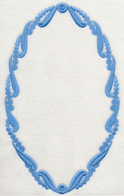 Flower Cameo - Iris (Frame Only)