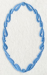 Flower Cameo - Iris (Frame Only)