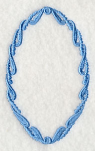 Flower Cameo - Iris (Frame Only)