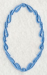 Flower Cameo - Iris (Frame Only)