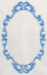 Flower Cameo - Lily of the Valley (Frame Only)