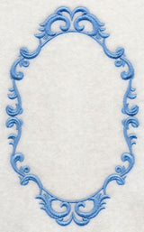 Flower Cameo - Lily of the Valley (Frame Only)