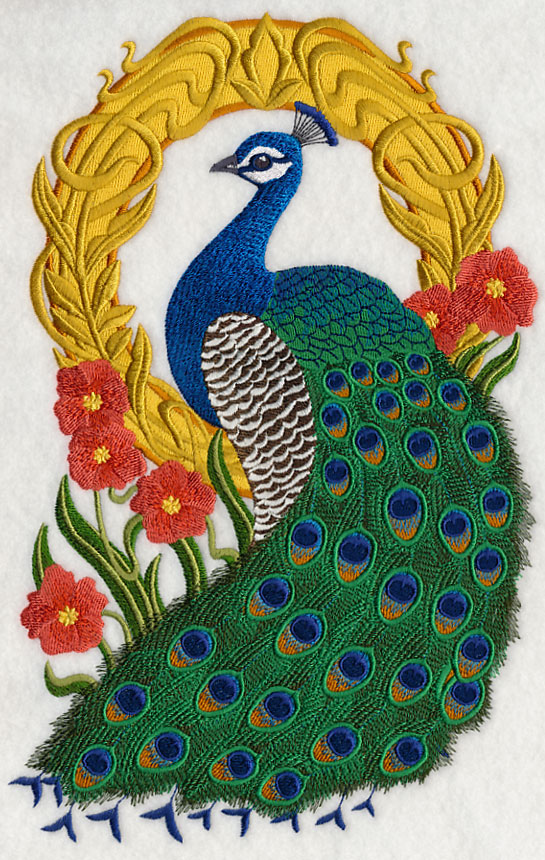Peacock Cameo