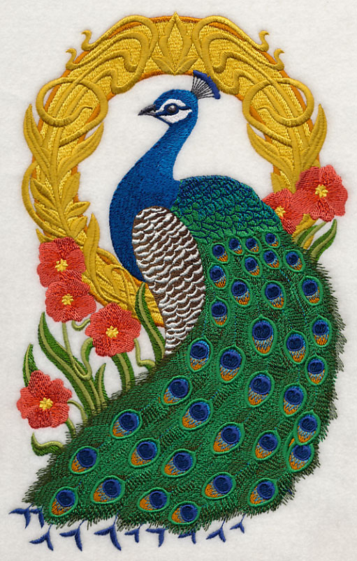 Peacock Cameo