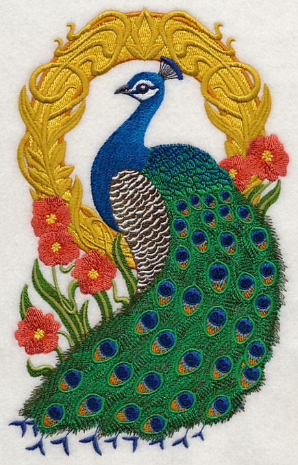 Peacock Cameo