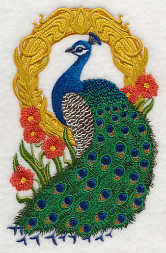 Peacock Cameo