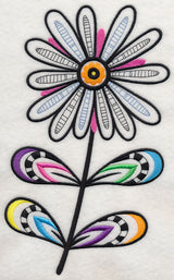 Daisy Delight (Blackwork)