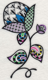 Fleur de Flower (Blackwork)