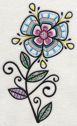 Flower Power (Blackwork)