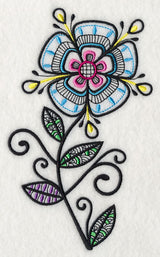 Flower Power (Blackwork)