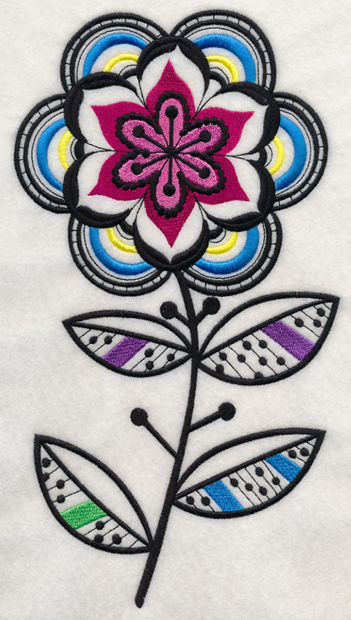Perfect Petals (Blackwork)