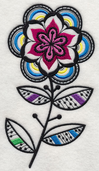 Perfect Petals (Blackwork)