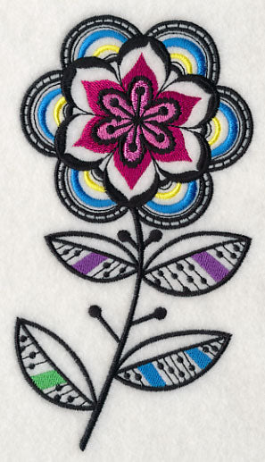 Perfect Petals (Blackwork)