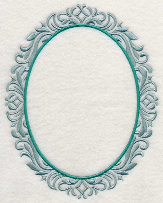 Seafoam Monogram Frame